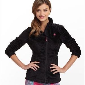 Lilly Pulitzer Black Maddie Fleece